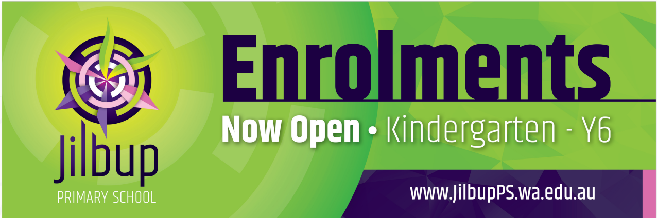 enrolment banner